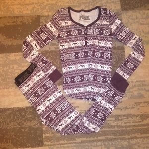 NWOT VS Pink pajama set